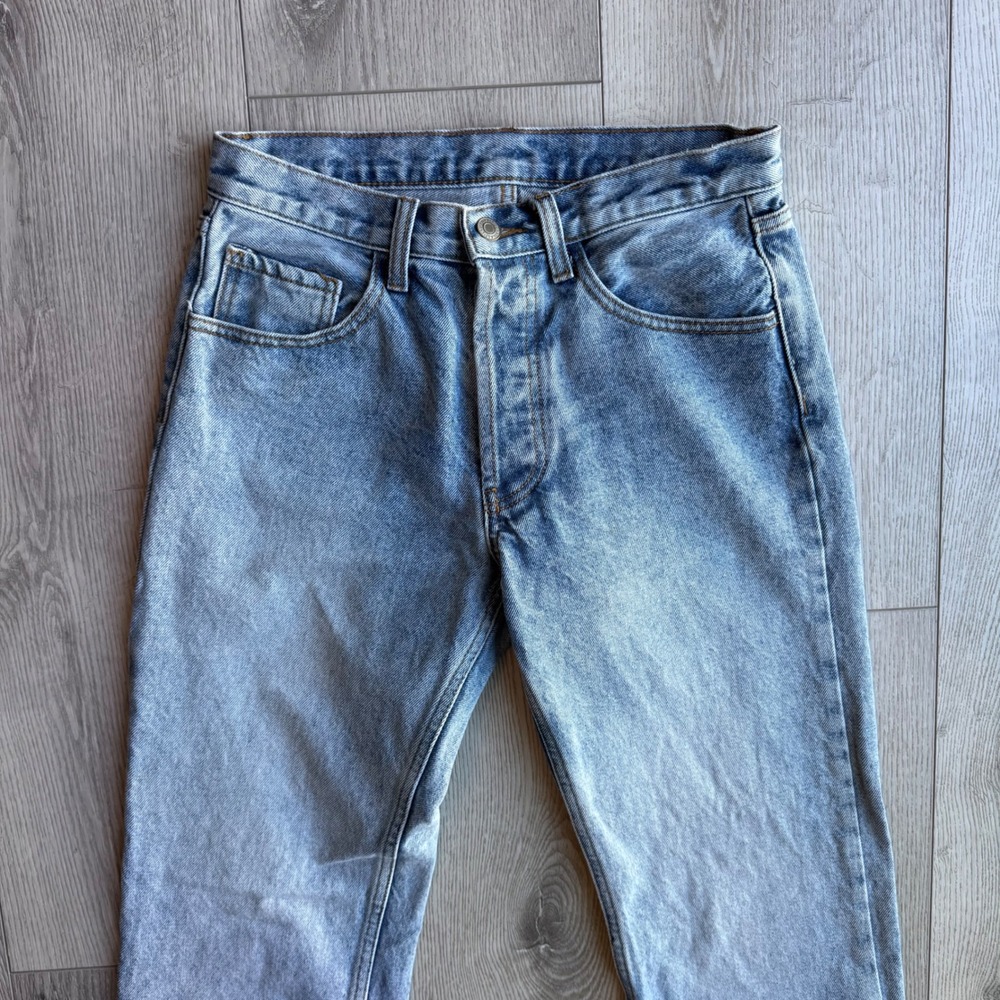 J. Galt John Galt Light Wash Straight Leg Cotton Jeans Size S RR130 Y2090LW